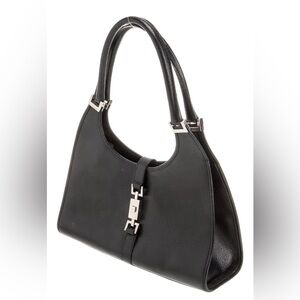 Vintage Gucci Piston Lock Shoulder Bag